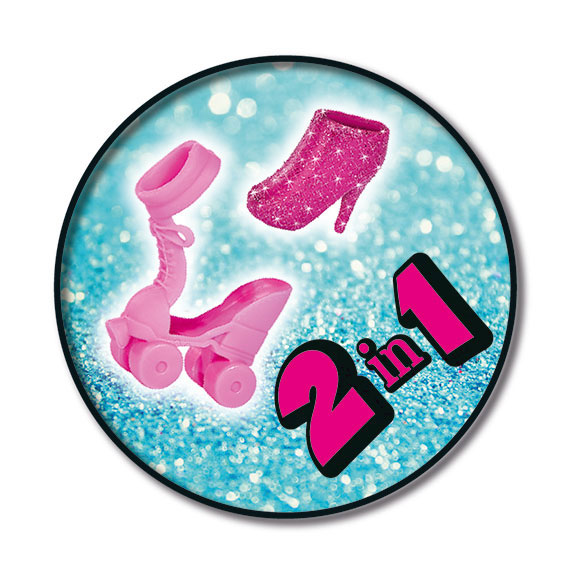 Steffi Love Glitter Skates Pop Pop
