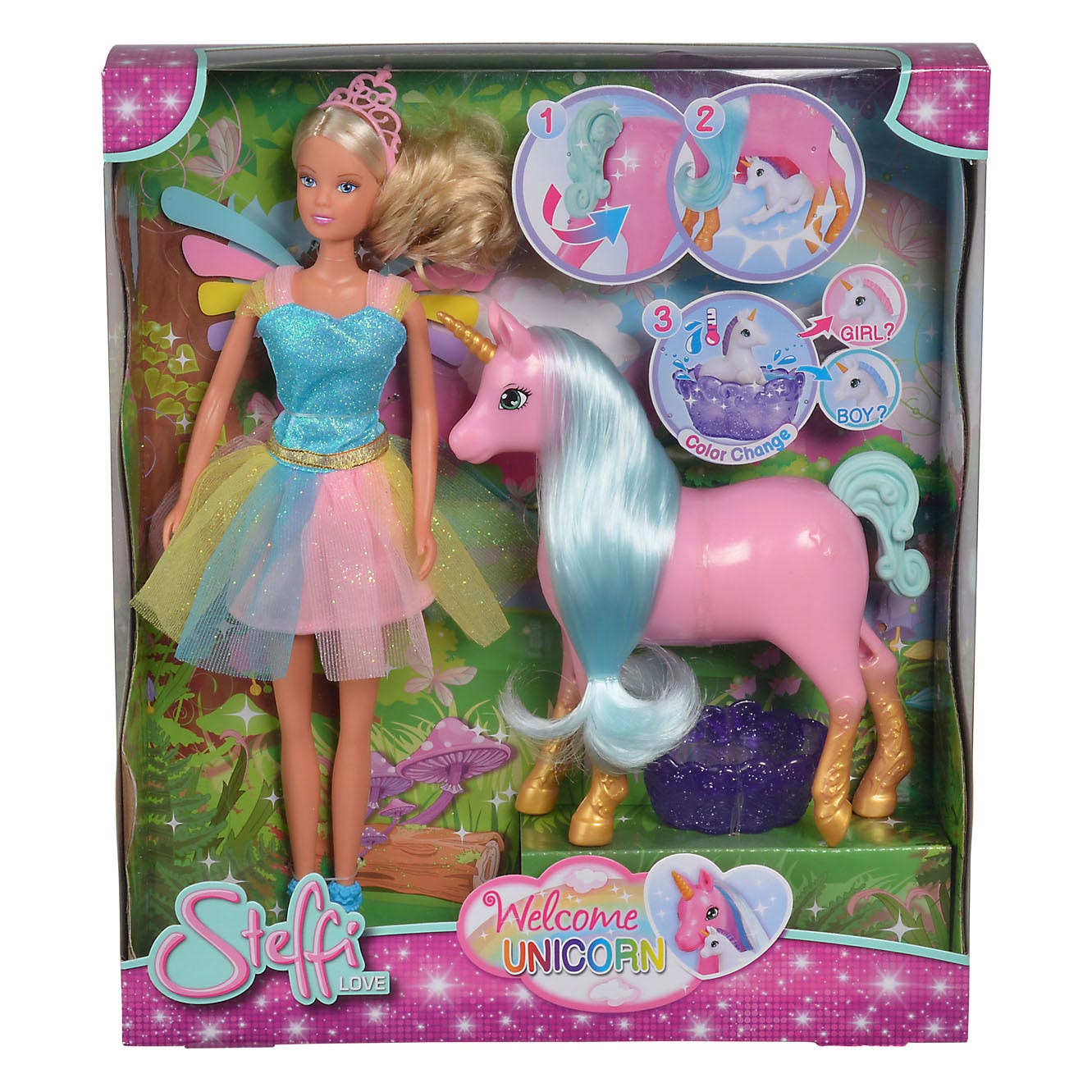 Steffi Love Pop mit Einhorn