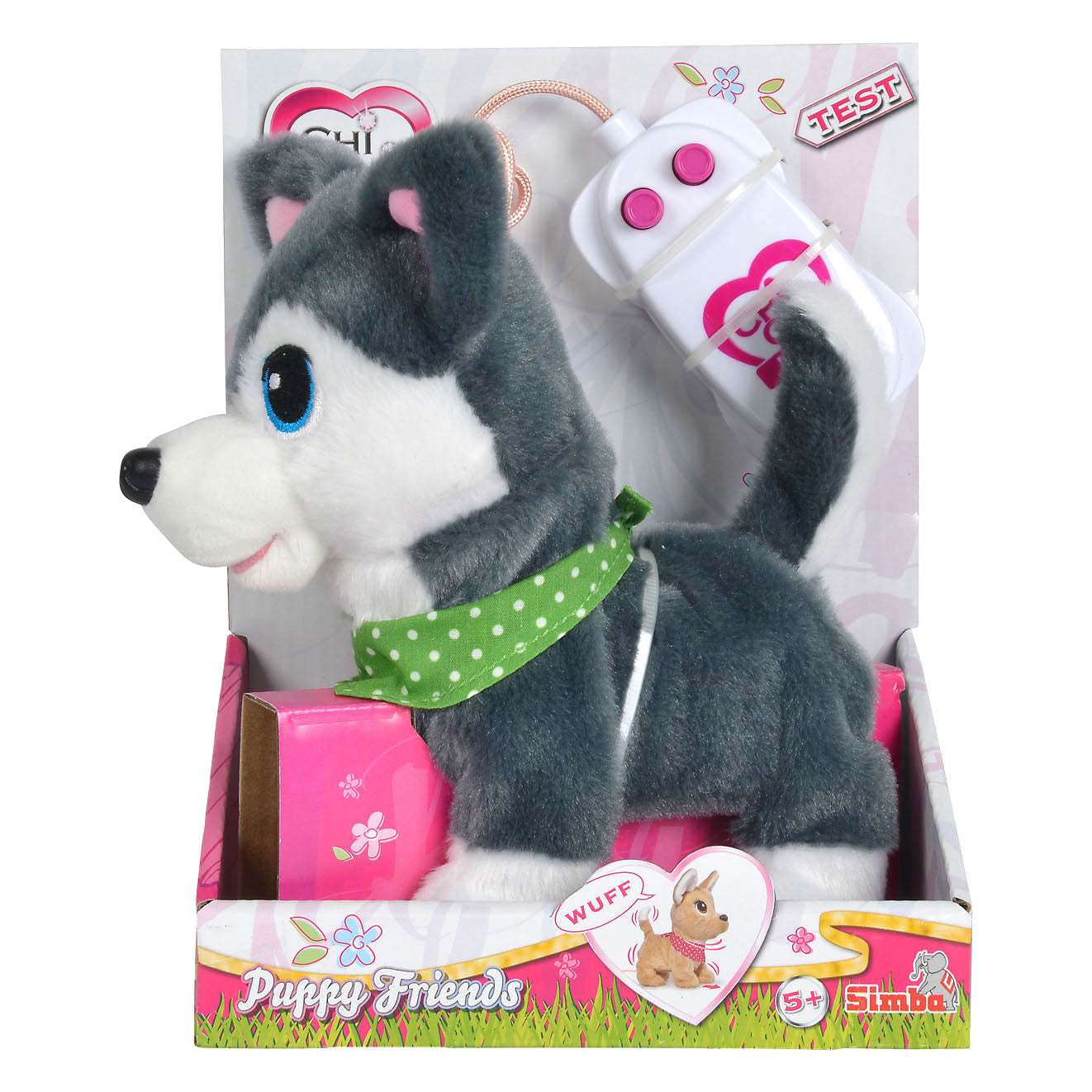 Simba Chi Chi Love Puppy Friends Gehen Sie mit Fernbedienung