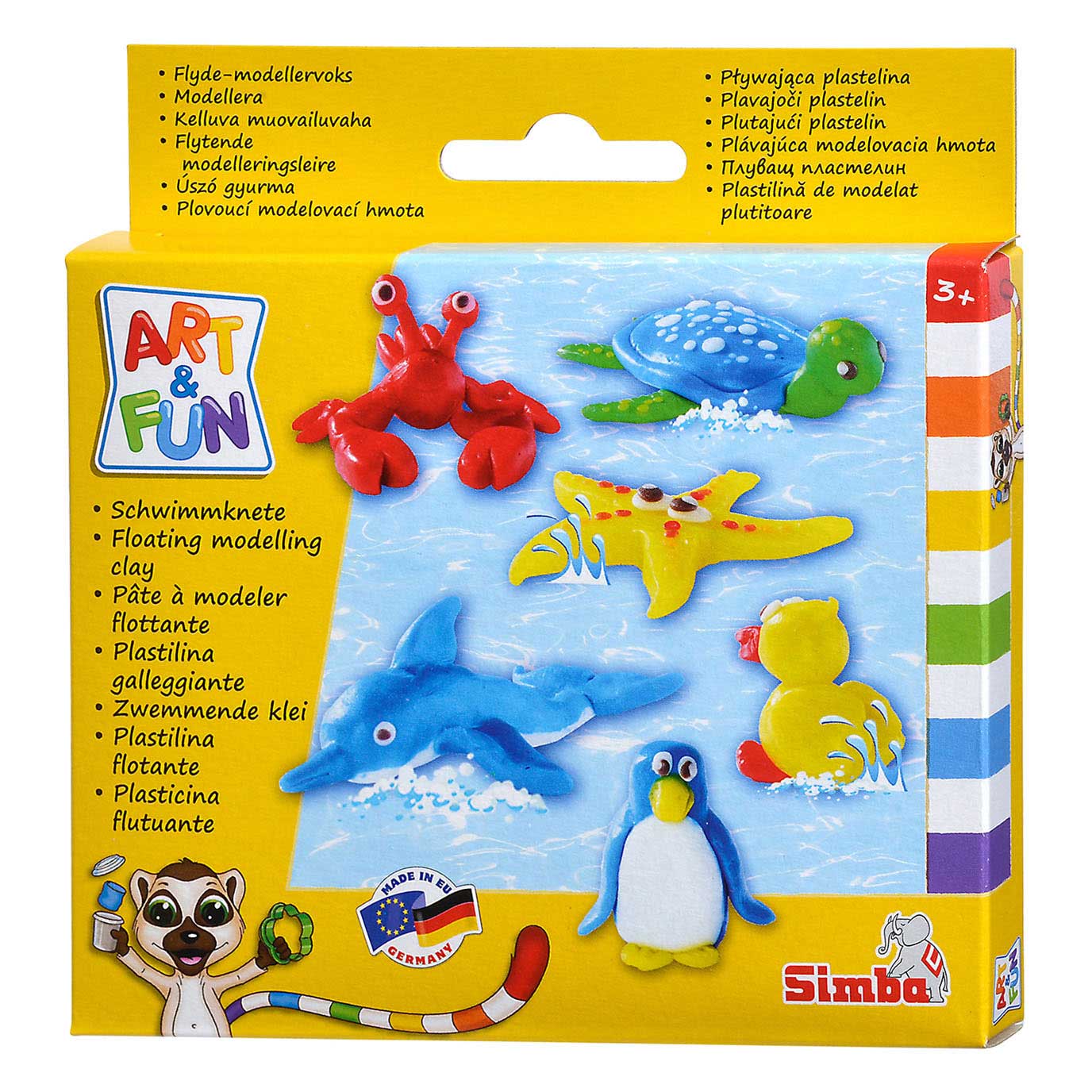 Simba Art Fun Schwimmton Marine Tiere