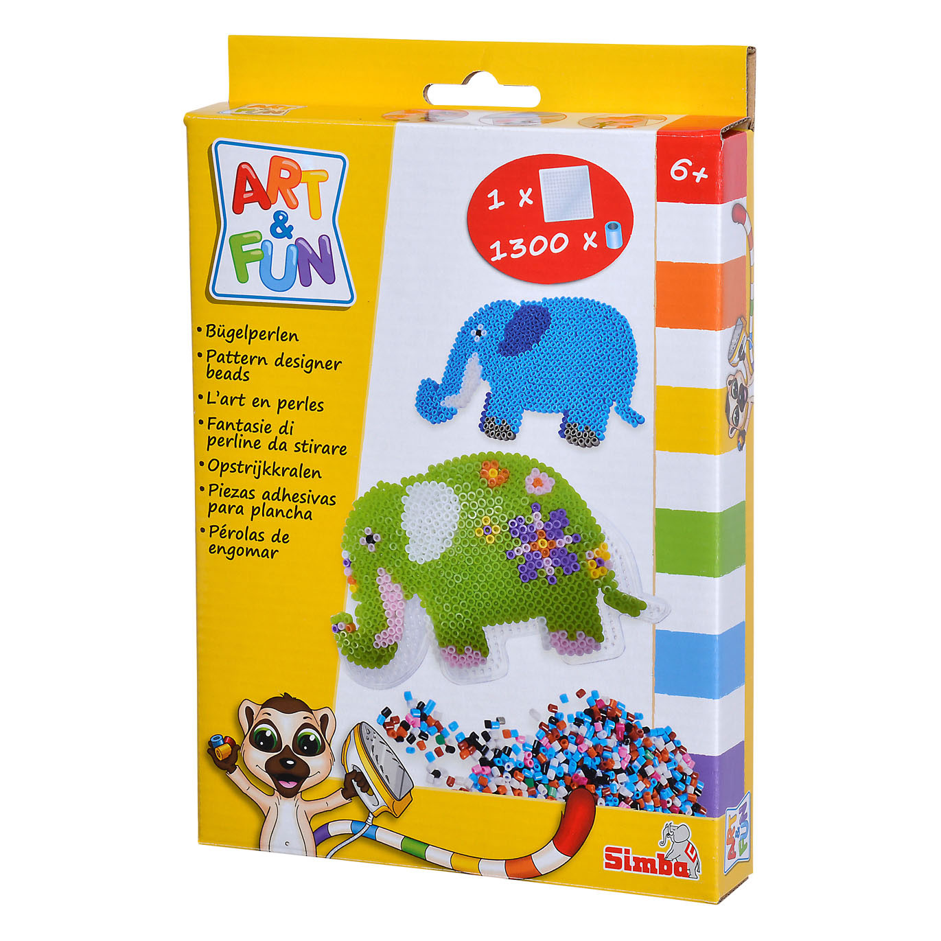 Simba Art Fun Implizit Perlen Tier Set