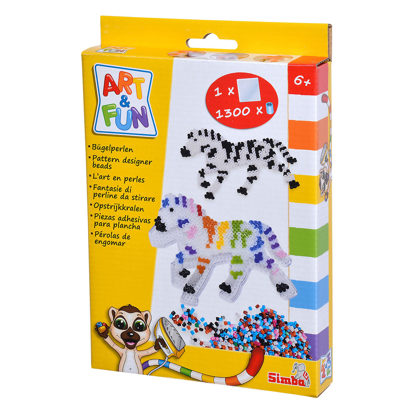 Simba Art Fun Implizit Perlen Tier Set