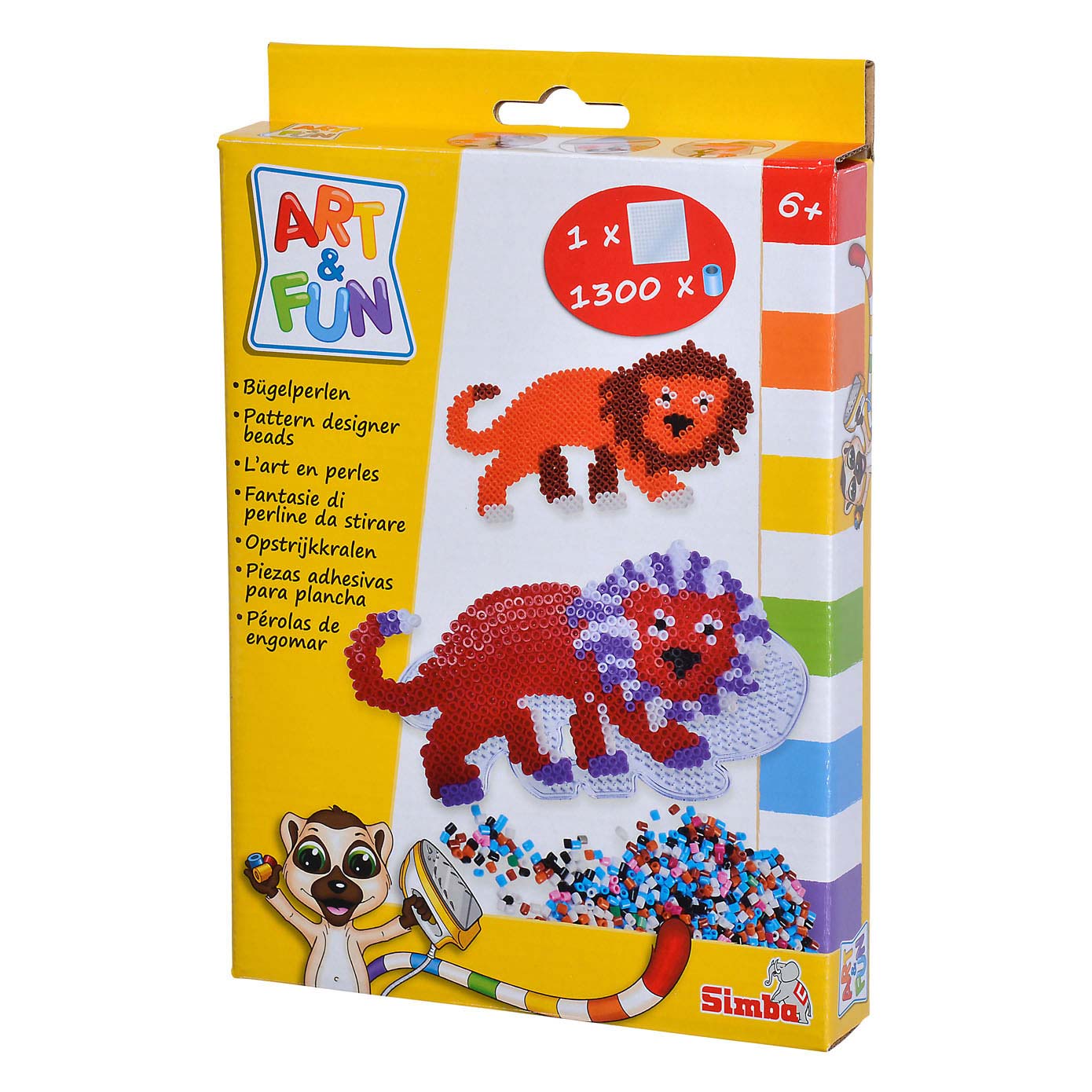 Simba Art Fun Implizit Perlen Tier Set