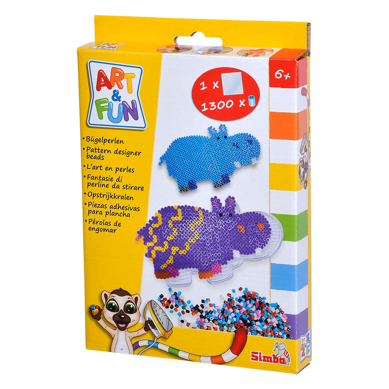 Simba Art Fun Implizit Perlen Tier Set