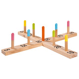 Eichhorn Outdoor Ringwurfspiel aus Holz - afbeelding 3