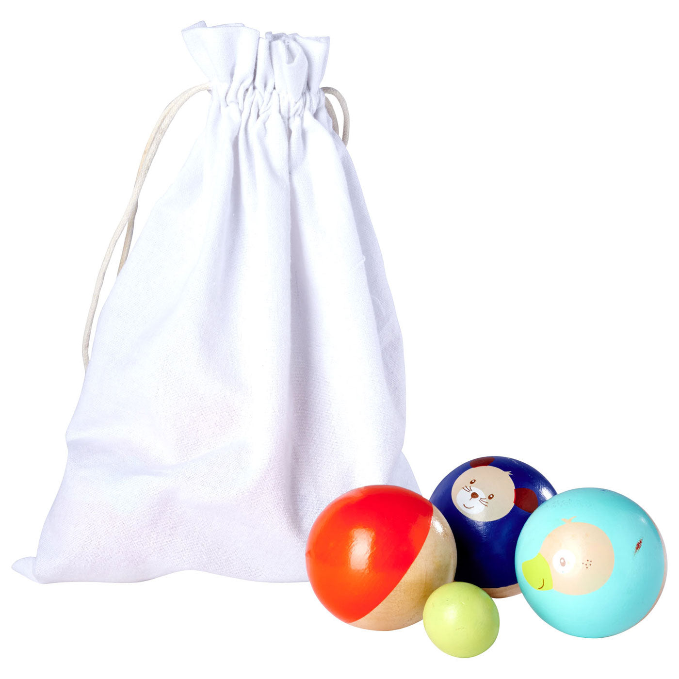 Eichhorn Outdoor Boccia Holzwurfspiel