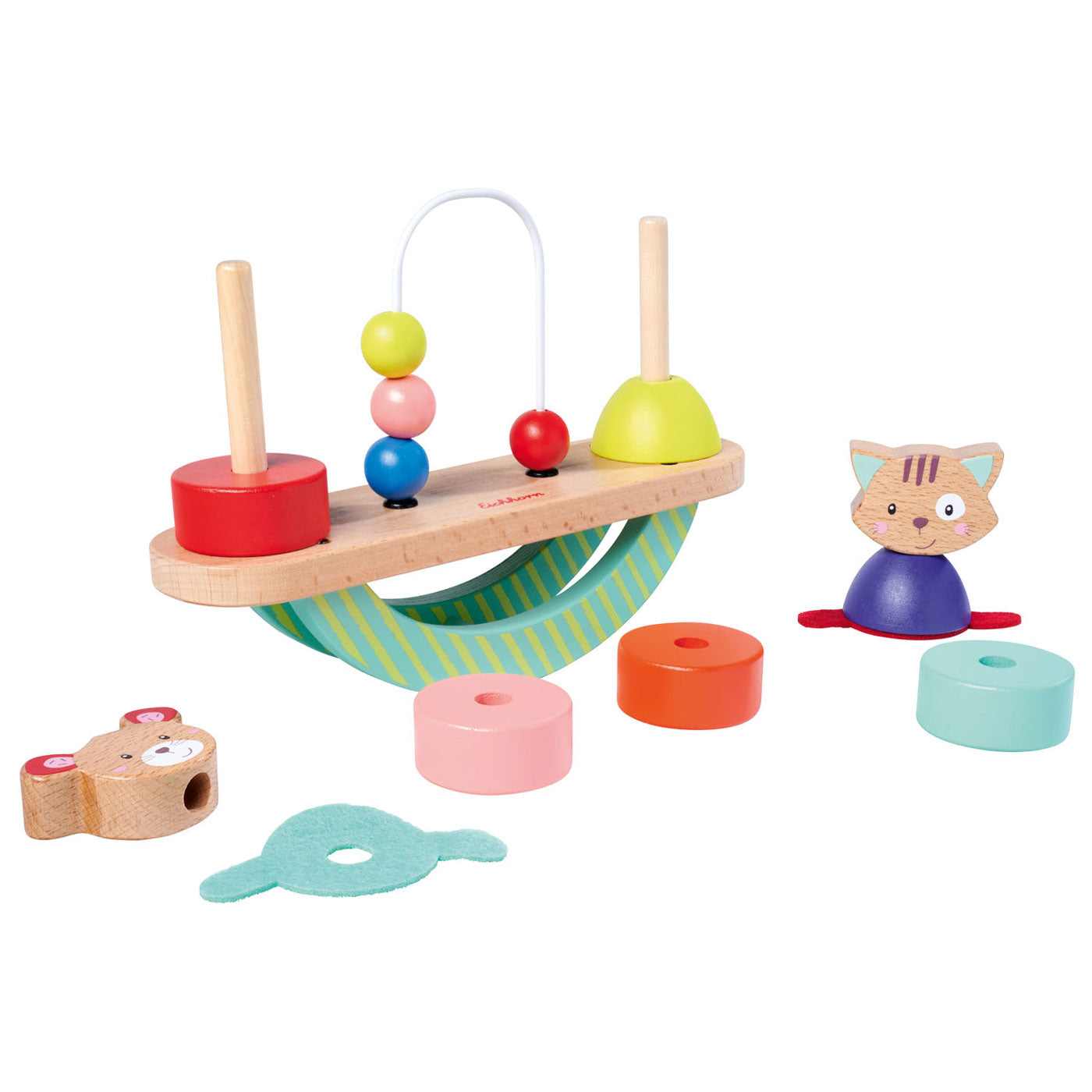 Eichhorn Holz Balance Game Tiere