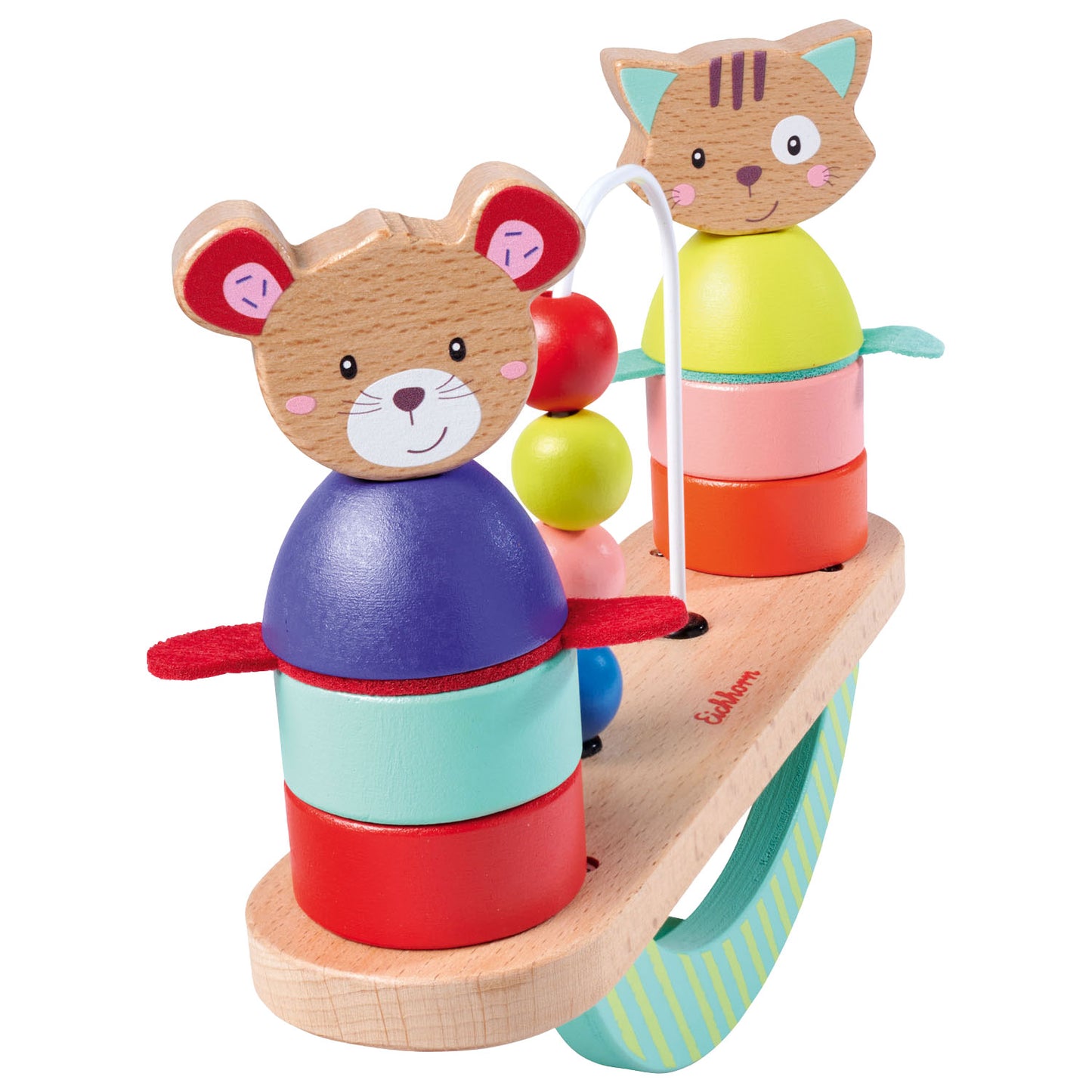 Eichhorn Holz Balance Game Tiere