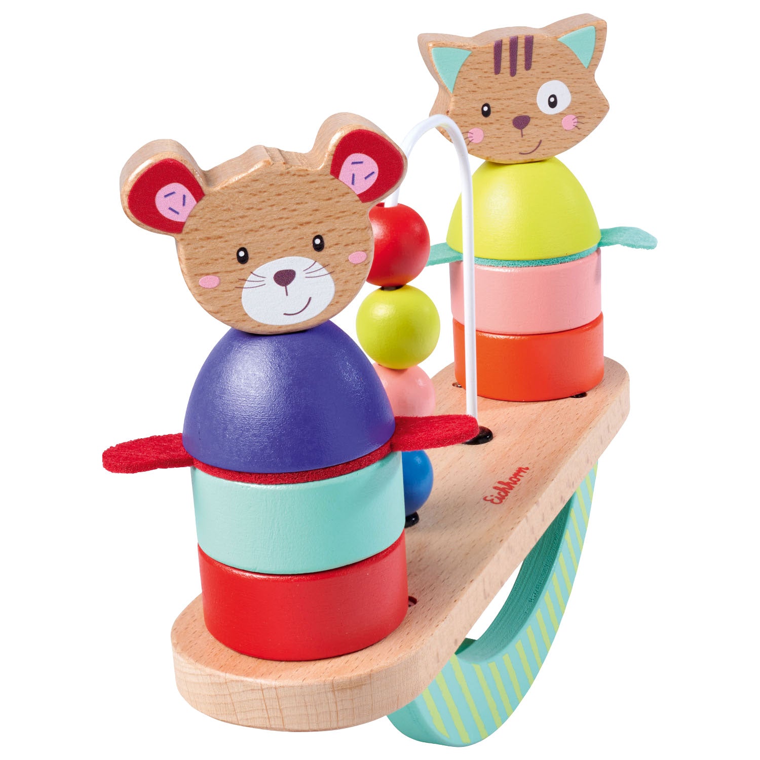 Eichhorn Holz Balance Game Tiere