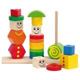 Eichhorn Holzstapel -Puzzle -Figuren - afbeelding 4