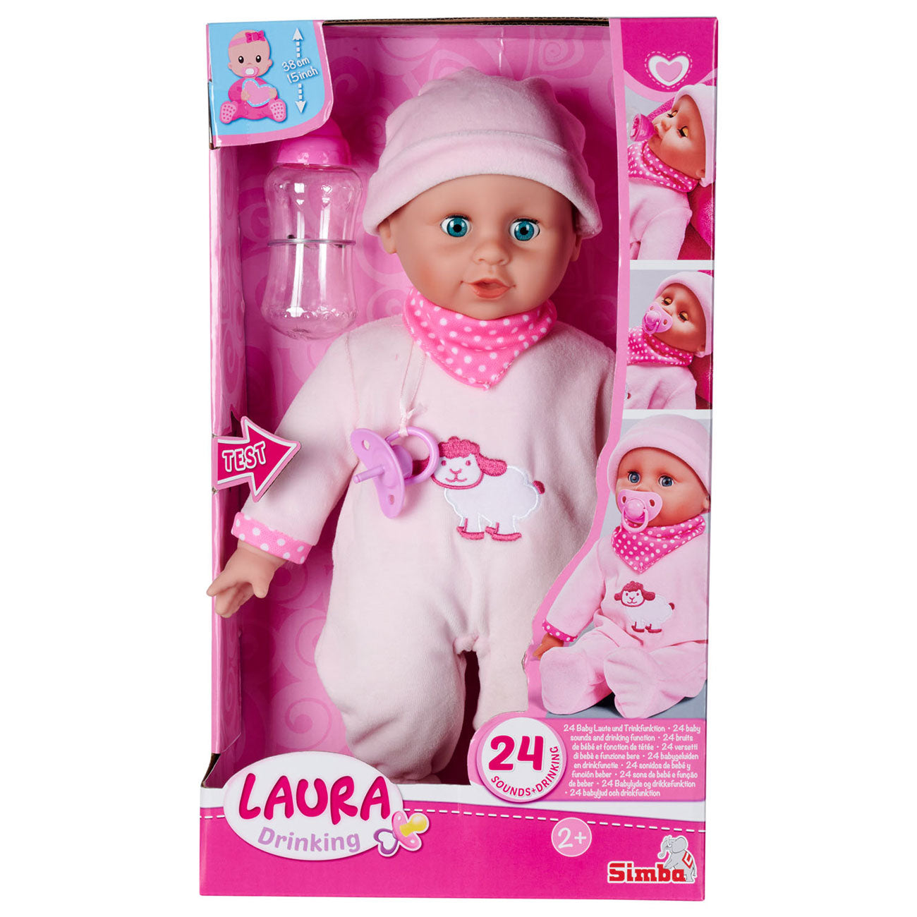 Laura Babypop Flasche Fütterung