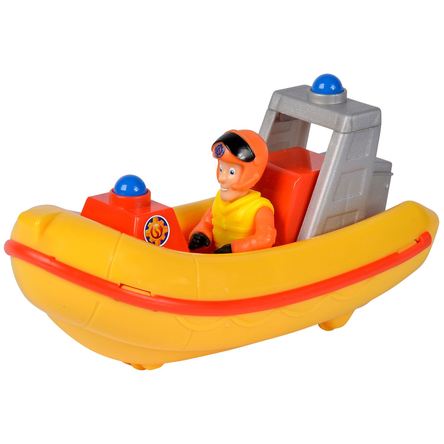 Feuerwehrmann Sam Rescue Boat mit Spielfigur Elvis