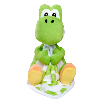 Simba my Mario Yoshi Plüsch-Kuscheltier mit Decke – 23 cm