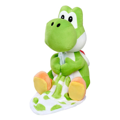 Simba my Mario Yoshi Plüsch-Kuscheltier mit Decke – 23 cm