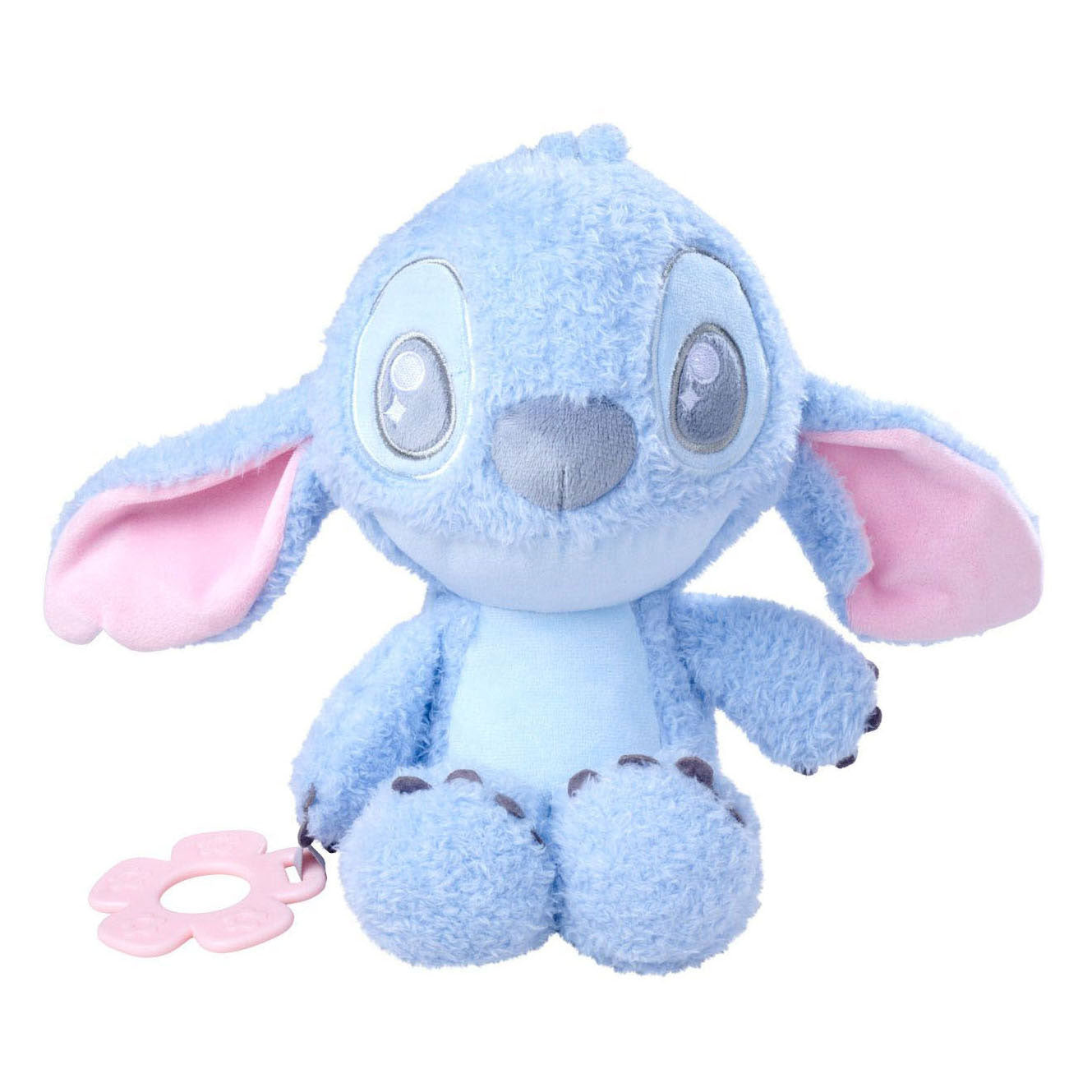 Simba Disney Stitch Plüsch-Kuscheltier mit Beißring – 25 cm