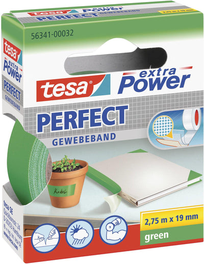 Tesa-Klebeband 2,75 m x 19 mm grün