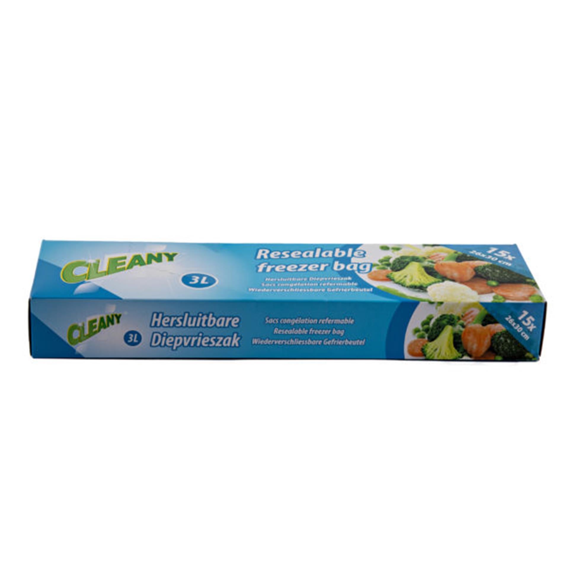 Cleany Gefrierbeutel 3ltr 15St