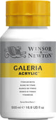 Winsor Newton 2150644 Galeria Acrylfarbe – Titanweiß, 500 ml PW6 Pigment – deckende Acrylfarbe