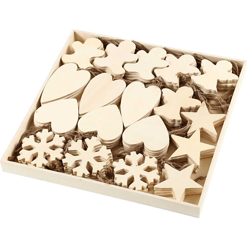 Creativ Company Holzschmuck Weihnachtsfest -Taucher, 90.