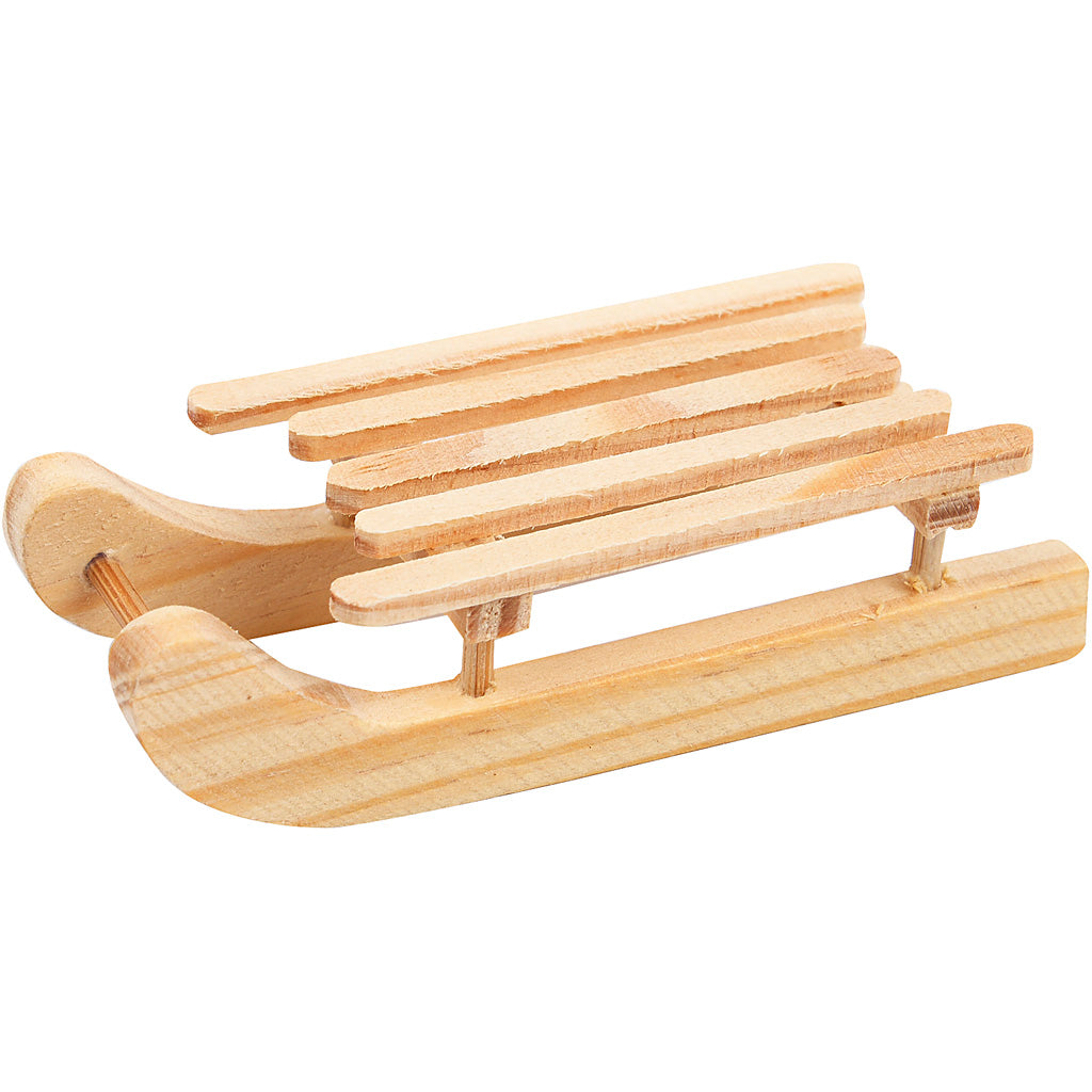Creativ Firmenschlitten, Größe 6,5x2,5 cm, 2 Stück 1 Karton