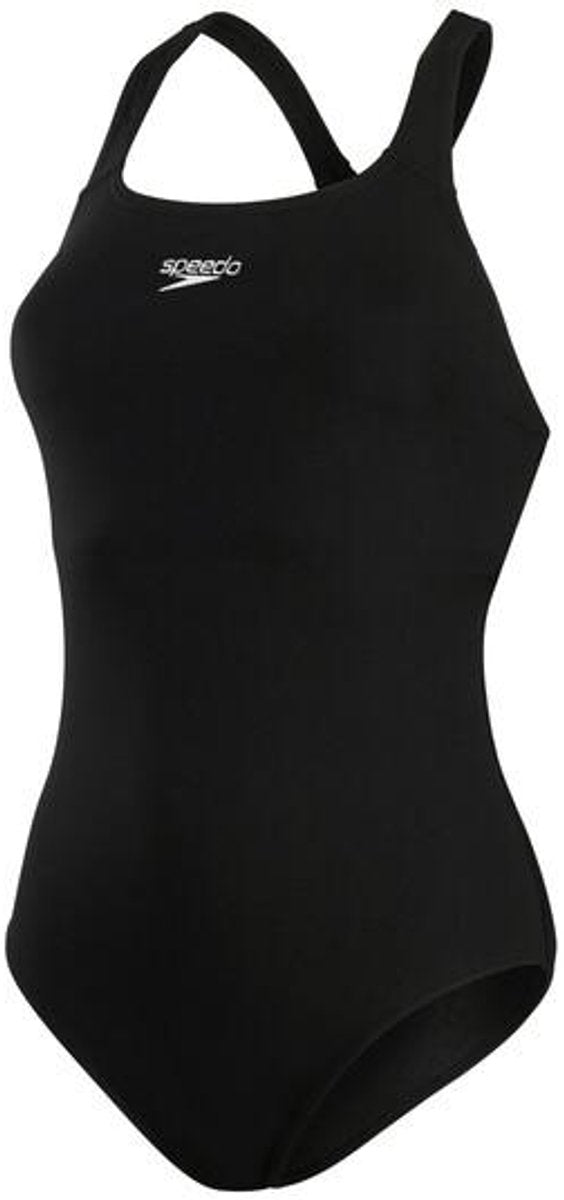 Speedo eco+ Kickback Damen-Sportbadeanzug – Schwarz