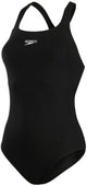 Speedo eco+ Kickback Damen-Sportbadeanzug – Schwarz