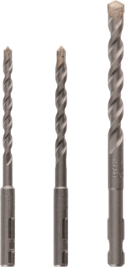 Bosch - 3-teiliges Betonbohrer-Set SDS-Quick 5,0x100; 6,0x100; 8,0x120