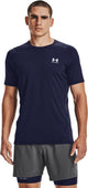 Under Armour UA HG Armour Fitted SS-Blu Herren-Sportshirt – Midnight Navy – Weiß