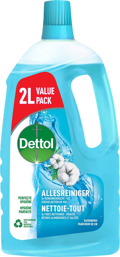 Dettol – Allzweckreiniger – Cotton Fresh – perfekte Hygiene – 2l