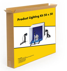 Linkstar Recording Box Set PBK-50 50x50 faltbar + 2x50W Lampen