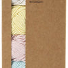 Creativ Company Baumwollgarn, Größe 8 4, L: 5x50 m, Pastellfarben, 5x20 g 1 Box