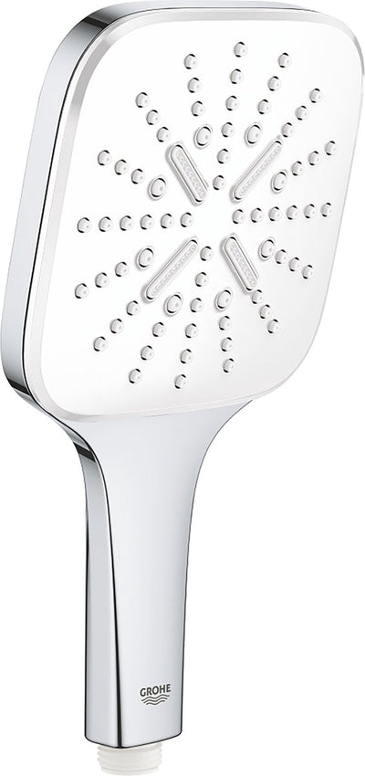 Grohe Vitalio Smartactive 130 Cube Handbrause – Ø 13 cm – wassersparend – 3 Strahlarten – Chrom