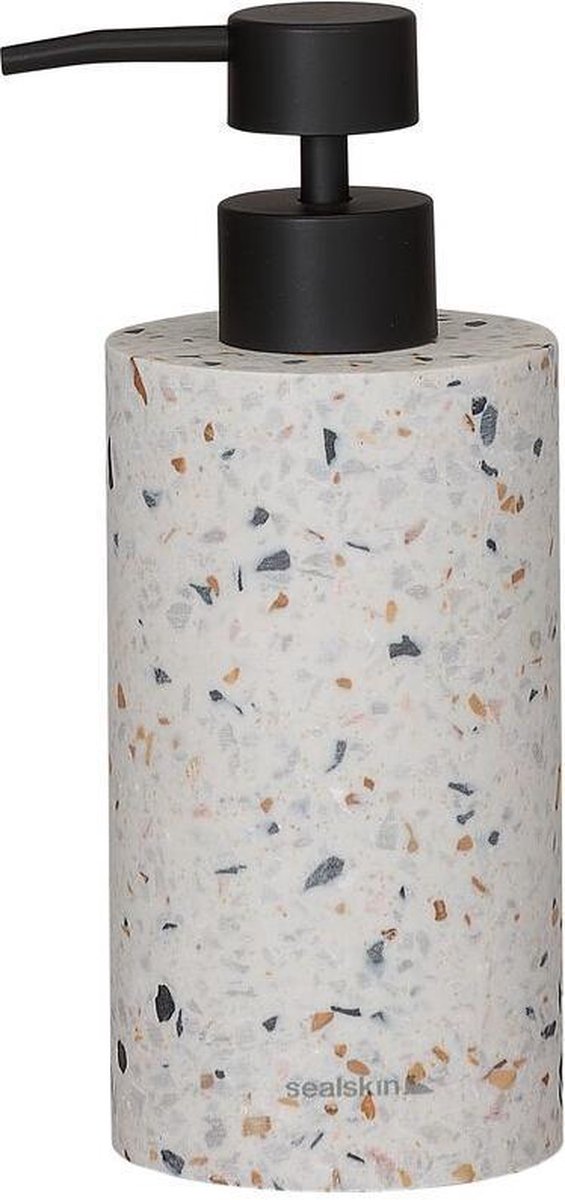 Sealskin-Mischung – Seifenspender 260 ml – freistehend – Terrazzo
