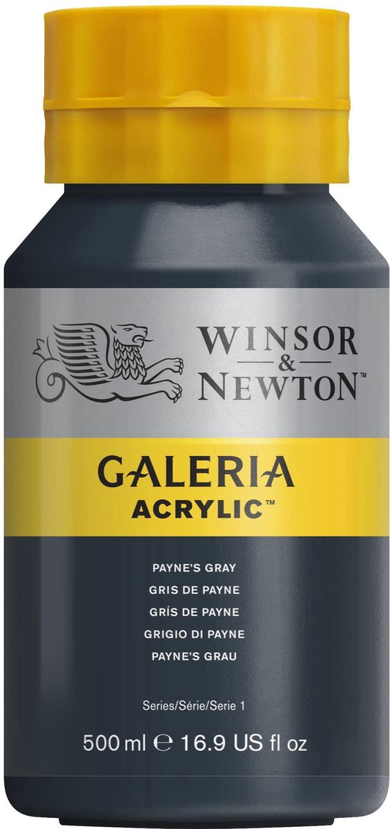 Winsor Newton Galeria Acryl 500 ml Paynes Grey