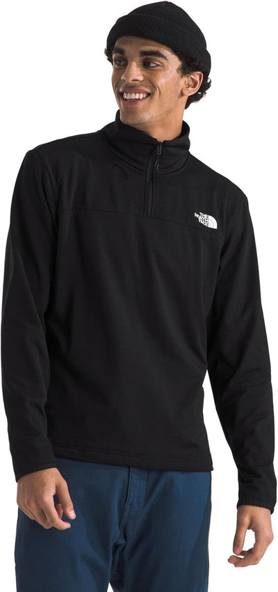 The North Face M Cedar Trail Grid Fleece 1–4 Reißverschluss Herren Outdoor-Pullover – TNF Black
