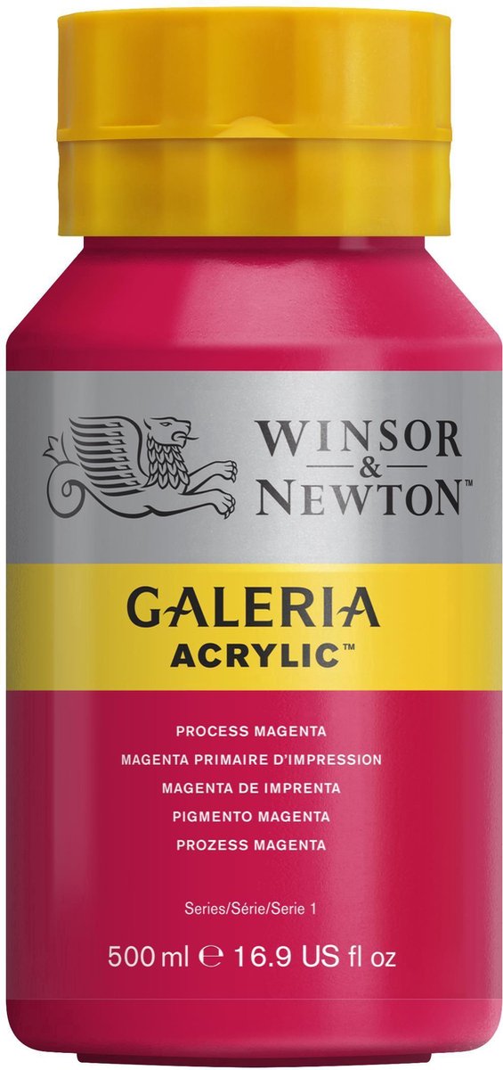 Winsor Newton Galeria Acryl 500 ml Prozess Magenta