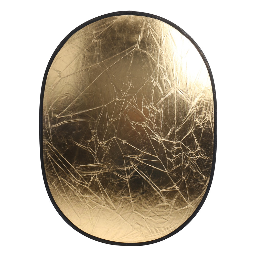 Linkstar Reflexionsbildschirm 2 in 1 R-100150GS Gold Silber 100x150 cm