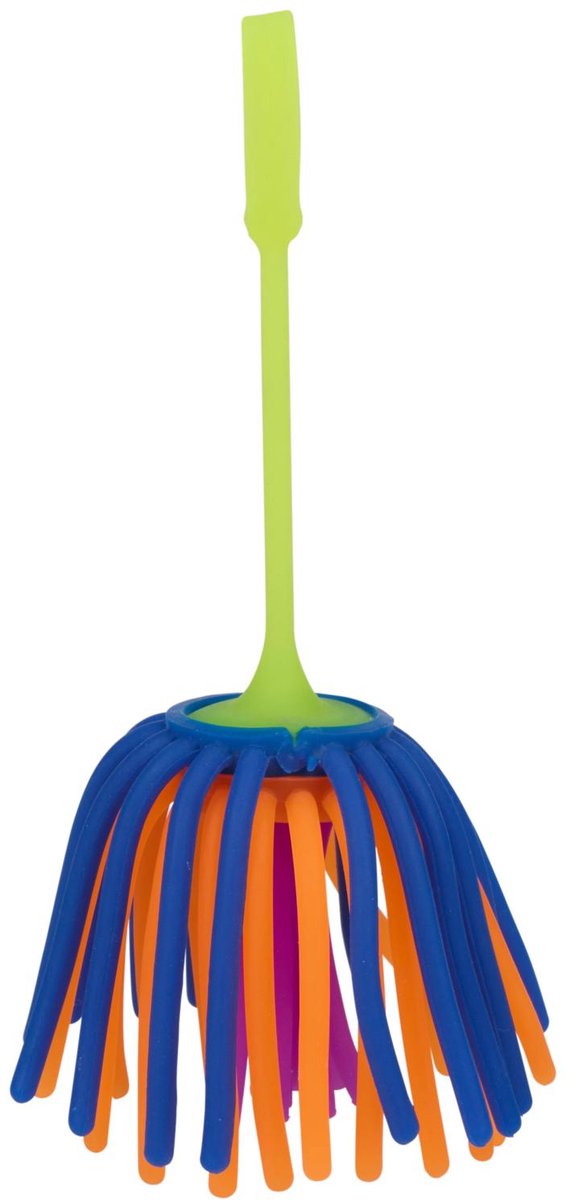 Eddy Toys Fidget Yoyo 58819 – Fidget Jojo Zappeljojo – Jojo mit flexiblen Schnüren – ca. 16 x 6 cm – 1 zufällige Farbe