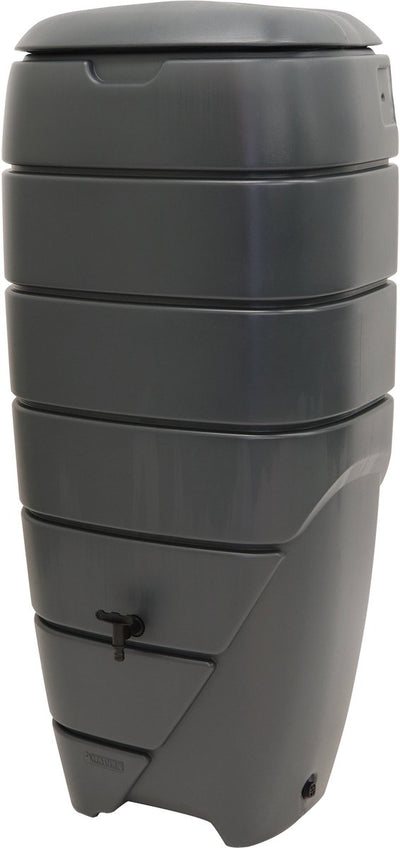 Natur – Regentonne – 220 l – H128,5 x 58,5 x 40 cm – Anthrazit