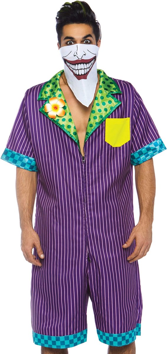 Superschurken-Jumpsuit von Leg Avenue