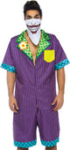 Superschurken-Jumpsuit von Leg Avenue