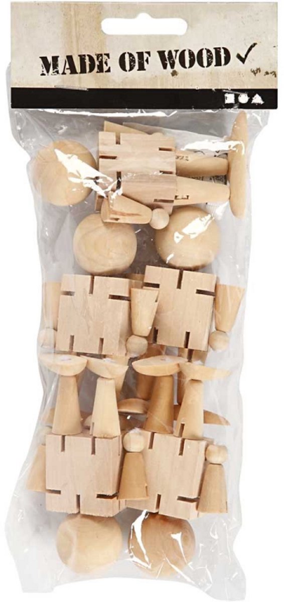 Creativ Company elastische Figur, H: 8 cm, 5 Stück 1 Box