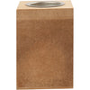 Tee -Lichthalter Holz, 10 cm