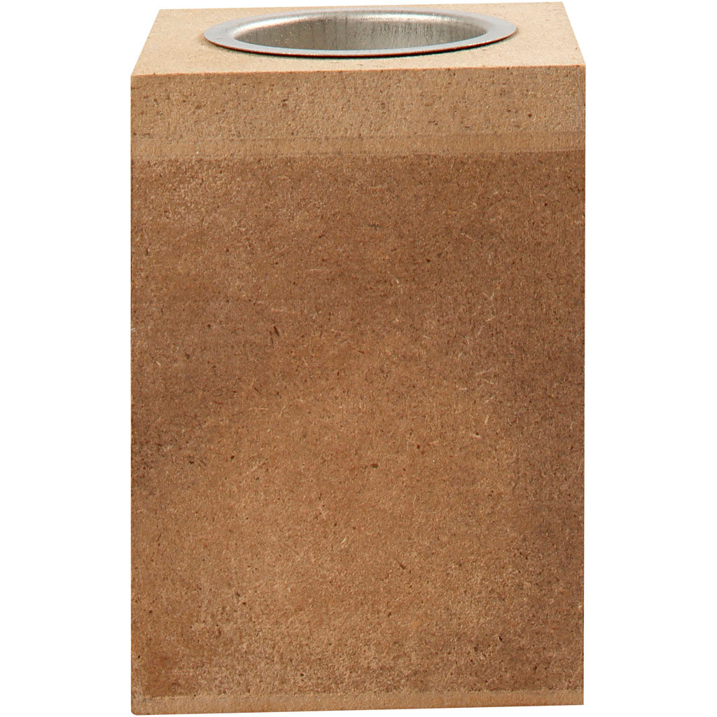 Tee -Lichthalter Holz, 10 cm