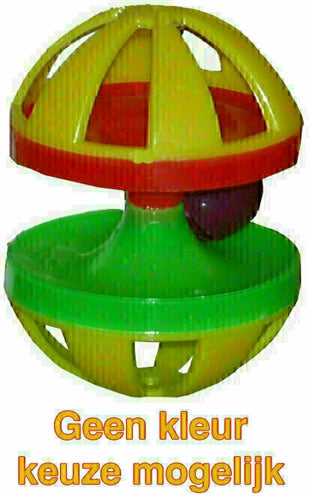 Plastiknagetierspielzeug mit Glocke