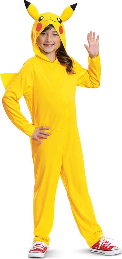 Verkleidung Pokémon, Pikachu Fancy Kostüm Intl, Größe M (7-8 Jahre)