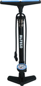 Altego Fahrradpumpe + Manometer – 11 bar 160 psi – Standpumpe mit Pumpenschlauch 75 cm – für Dunlop-, Presta- und Schrader-Ventile – mehrere Adapternippel