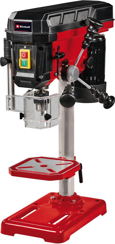 Einhell Säulenbohrmaschine TC-BD 500 - 500 W - 300-2.410 t min - B16 - Schnellspannbohrfutter: ø1,5-13 mm - max. Bohrtiefe: 50 mm - Bohrtisch: 170x170 mm - Bohrtisch ist neigbar, drehbar und höhenverstellbar