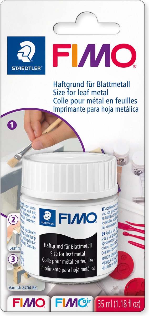 Fimo-Kleber für Blech.