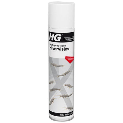 Hg Hg Spray gegen Silberfische